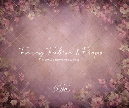 Vintage Mauve Petals - With Sweep Option