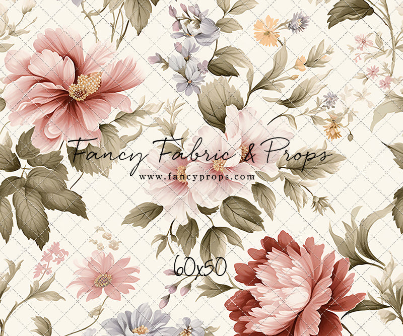Vintage Pastel Blooms