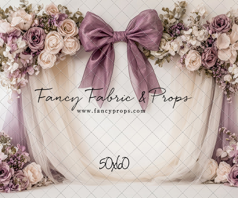 Violet Rose Cashmere - With Sweep Option