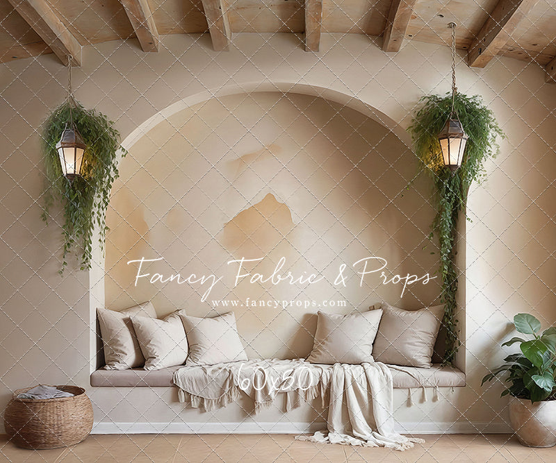 Warm Beige Comforts - Tile Floor - With Sweep Option