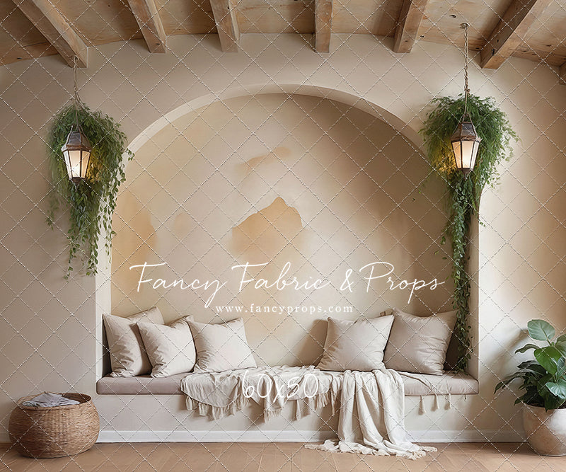 Warm Beige Comforts - Wood Floor - With Sweep Option