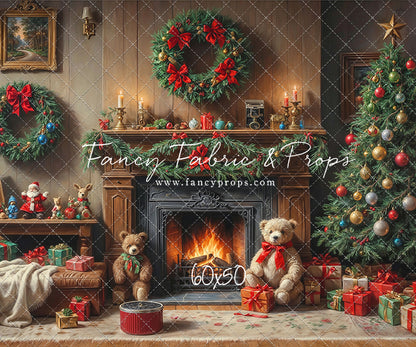 Warm Christmas Corner - With Sweep Option