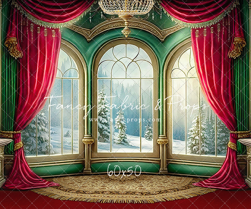 Warm Loving Holiday - Red Carpet Option - with Sweep Option