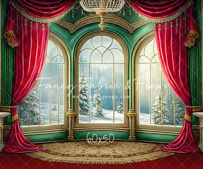 Warm Loving Holiday - Red Carpet Option - with Sweep Option