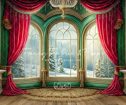 Warm Loving Holiday - Wood Floor Option - with Sweep Option