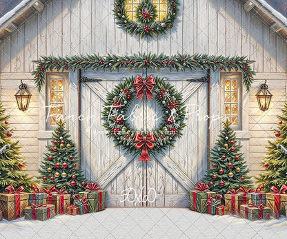 Winter Welcome Barn - with Sweep Option