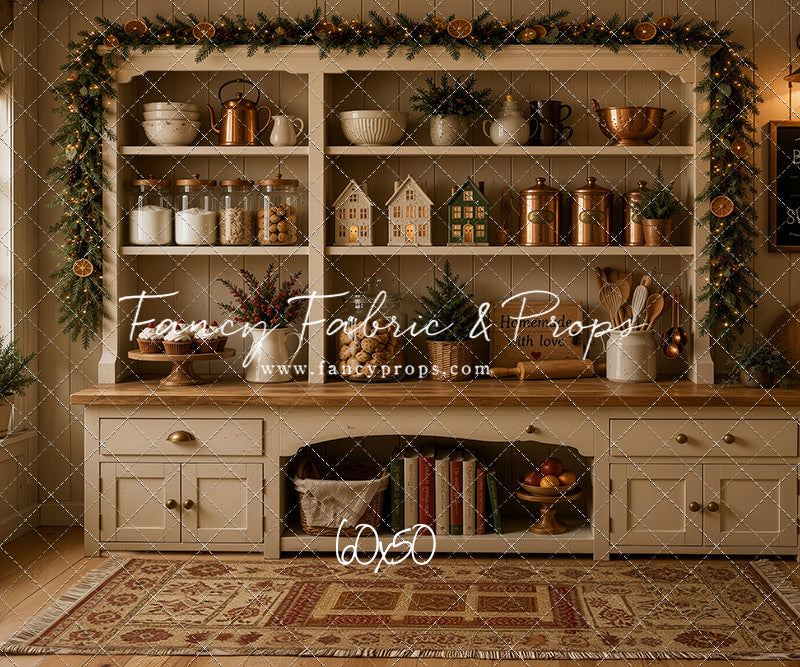 Yuletide Baking Shelf - With Sweep Option