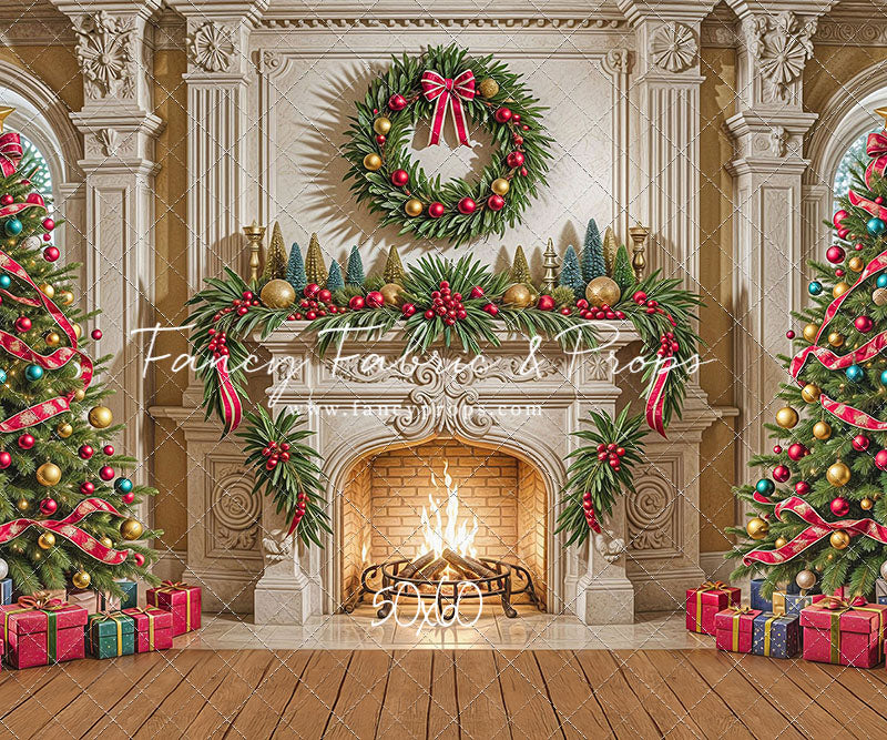 Yuletide Hearth - with Sweep Option