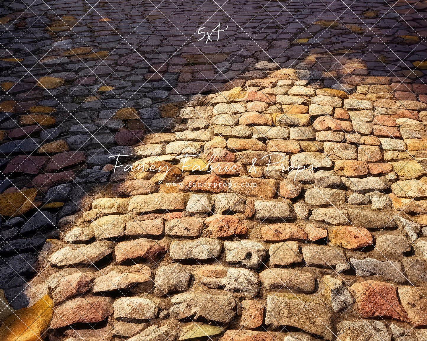 Little Town Cobblestone Mat Floor