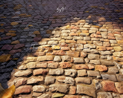 Little Town Cobblestone Mat Floor