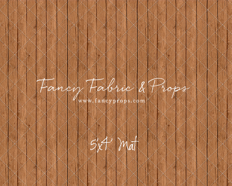 Fireside Christmas Wood - Mat Floor