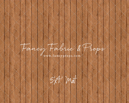 Fireside Christmas Wood - Mat Floor