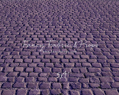 Haunted Purple Cobblestone - Mat Floor