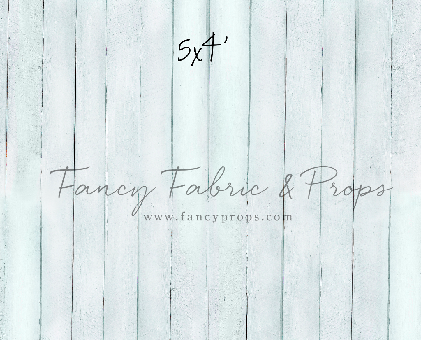 Dreamy Blue Wood Planks Mat Floor