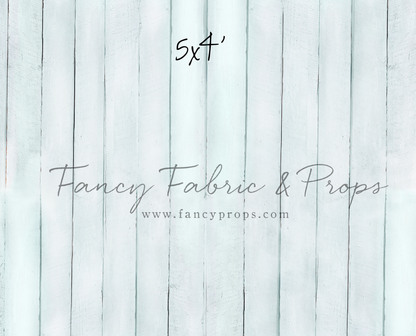 Dreamy Blue Wood Planks Mat Floor