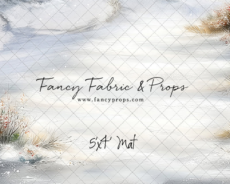 Country Winter Snow - Mat Floor