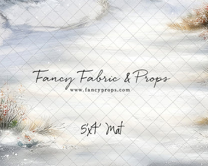 Country Winter Snow - Mat Floor