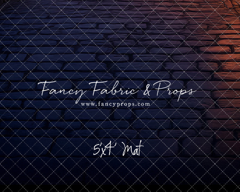 Pumpkinspell Village Cobblestone - Mat Floor