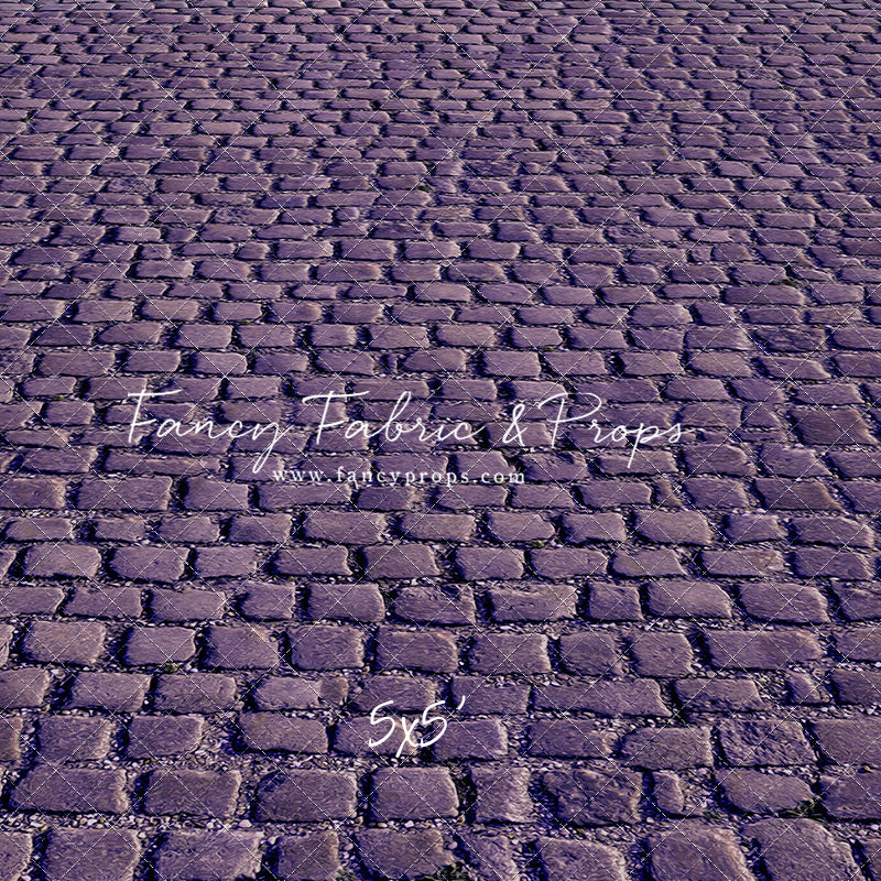 Haunted Purple Cobblestone - Mat Floor