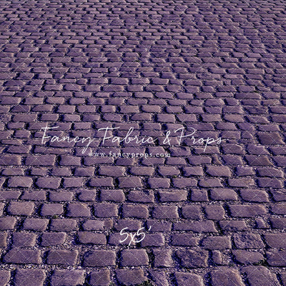 Haunted Purple Cobblestone - Mat Floor