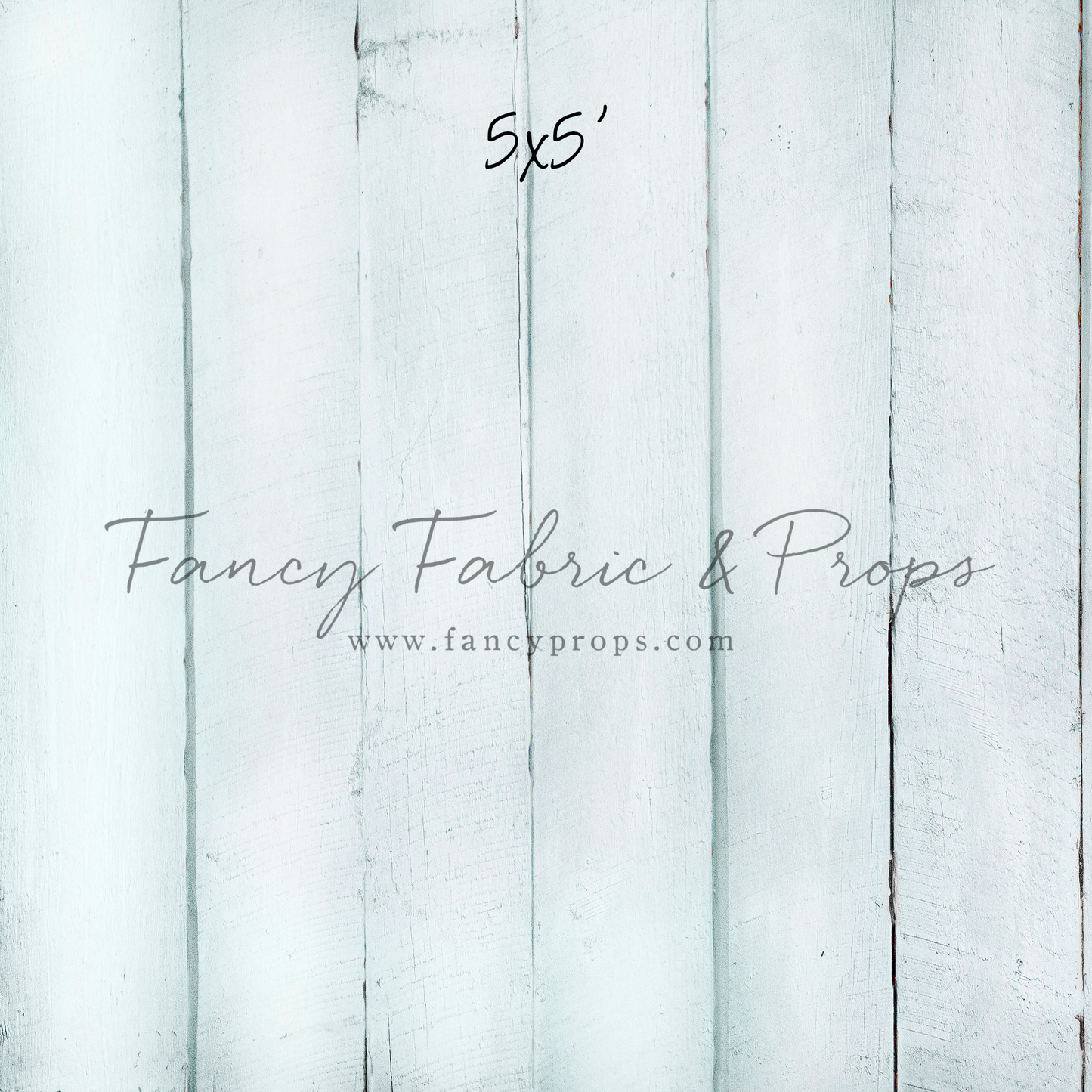 Dreamy Blue Wood Planks Mat Floor