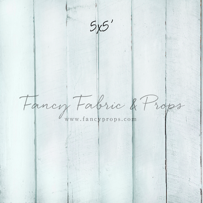 Dreamy Blue Wood Planks Mat Floor