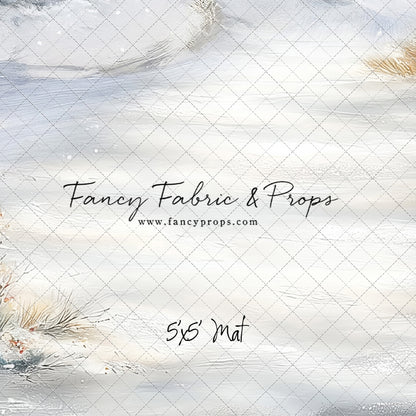 Country Winter Snow - Mat Floor