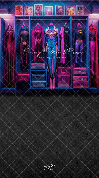 Dress Like A Super Girl- With Sweep Option