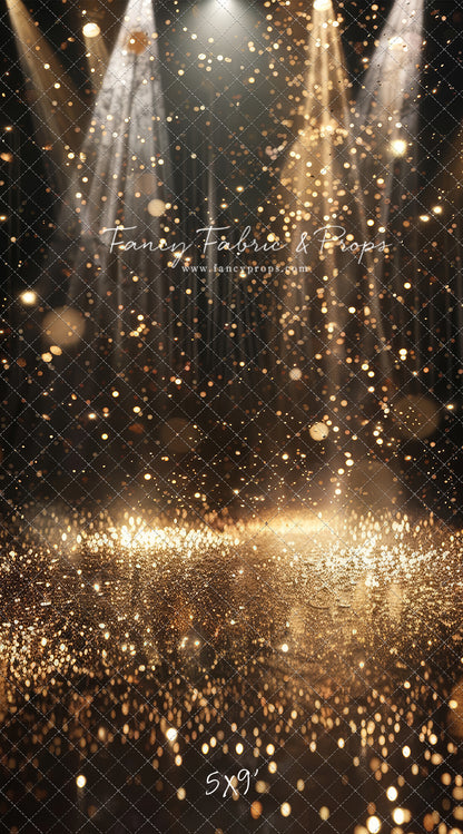 Gold & Black Stage - Sweep Sizes Only