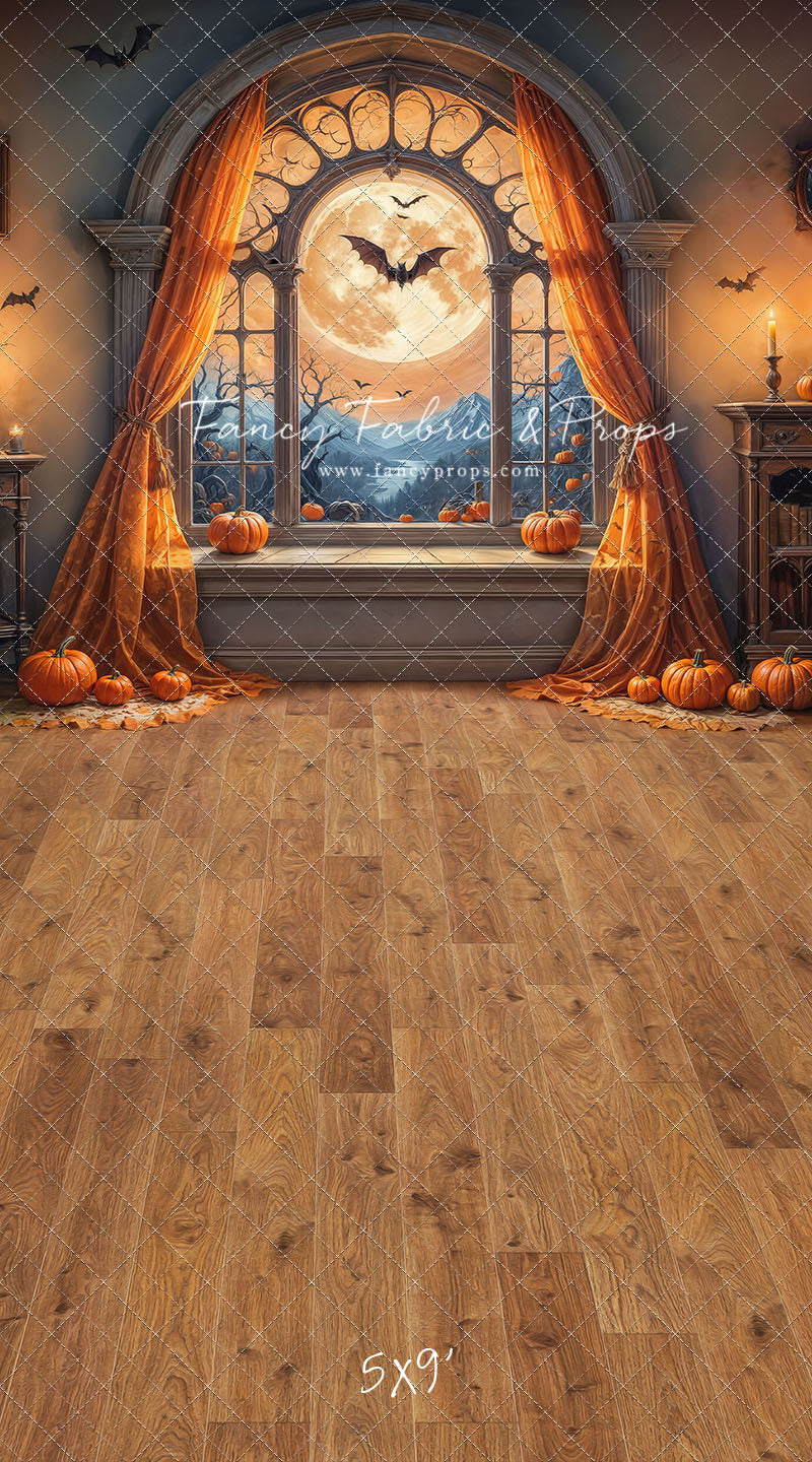 Gothic Moonlit Window - With Sweep Option