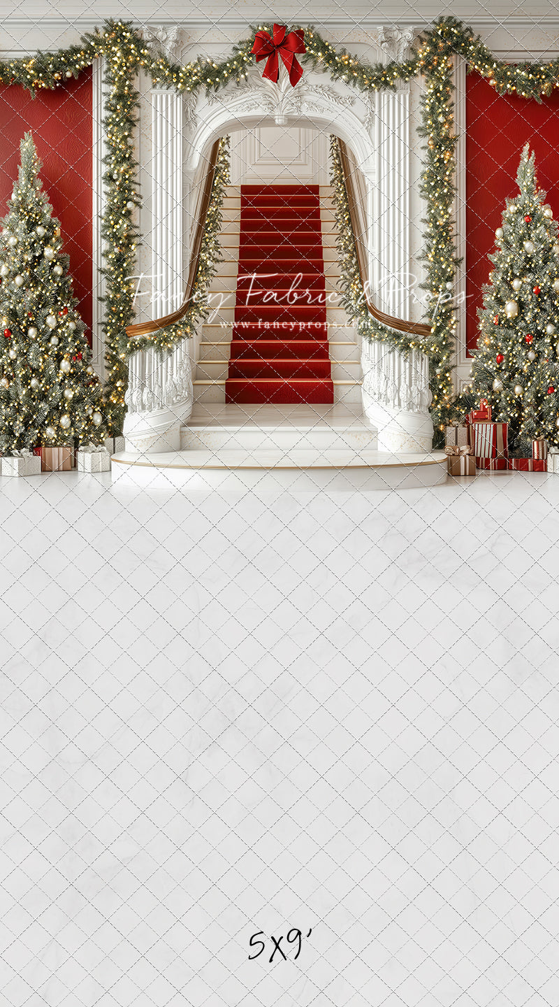 Grand Christmas Staircase - with Sweep Option
