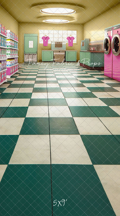 Laundry Day - Yellow - With Sweep Option