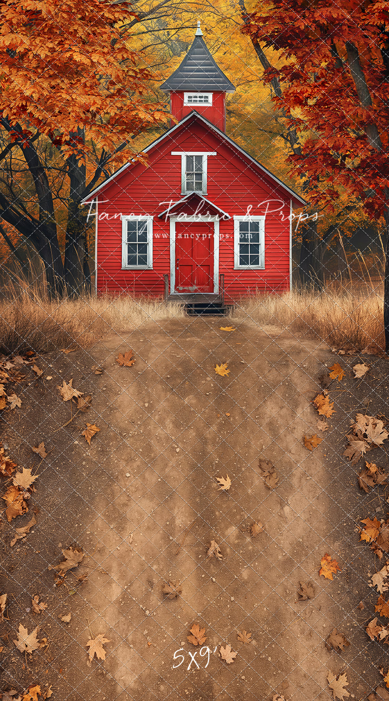 Little Red Schoolhouse - With Sweep Option
