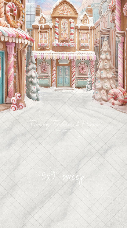 Pastel Gingerbread Street - With Sweep Option