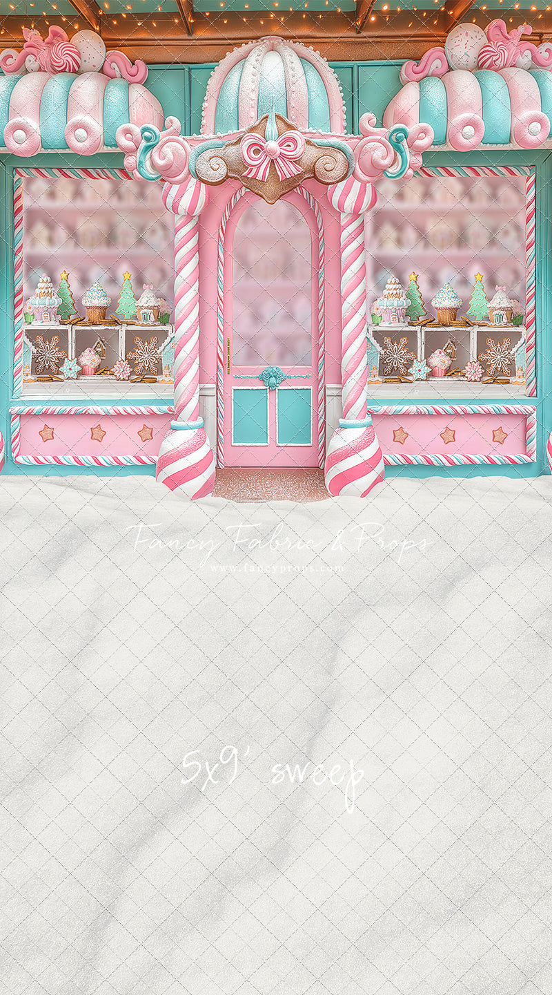 Pastel Gingerbread Store - With Sweep Option