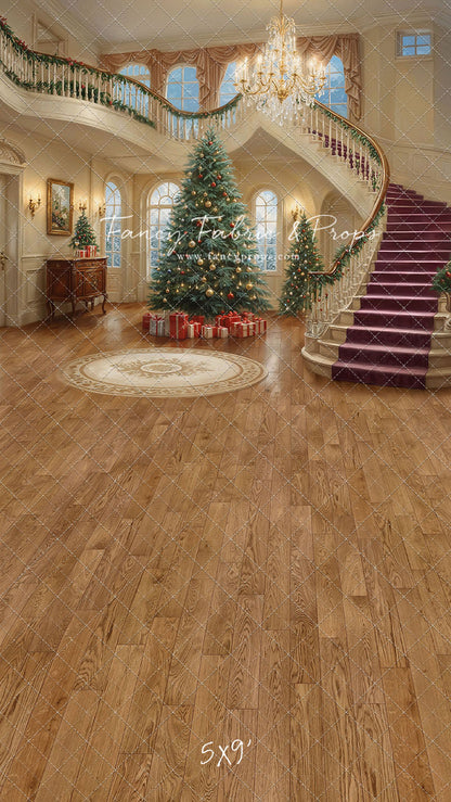 Regal Christmas Staircase - with Sweep Option