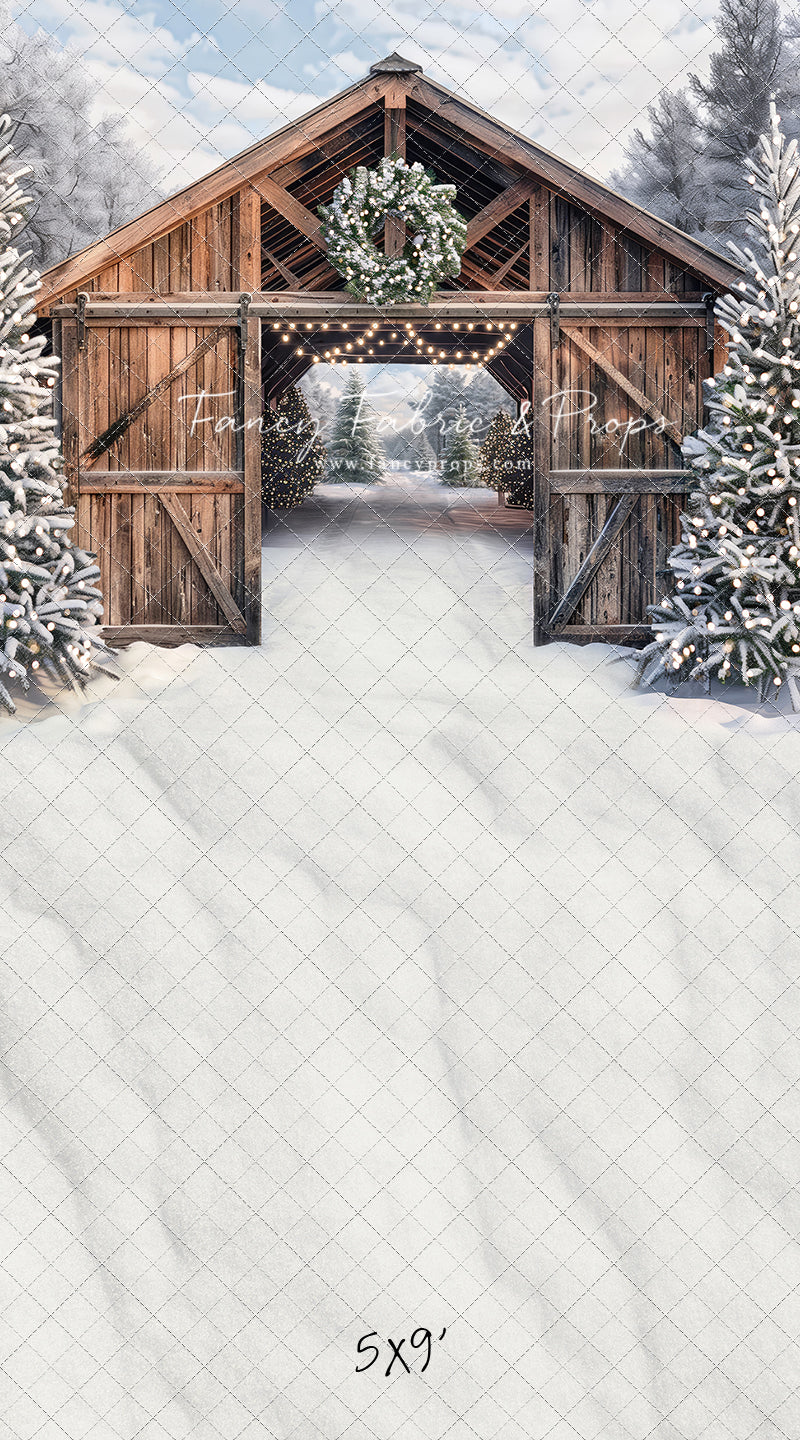 Snowy Mountain Tree Farm - with Sweep Option