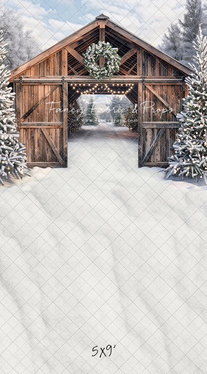 Snowy Mountain Tree Farm - with Sweep Option