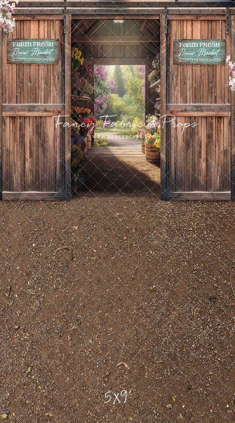 Farm Fresh Flower Barn - With Sweep Option