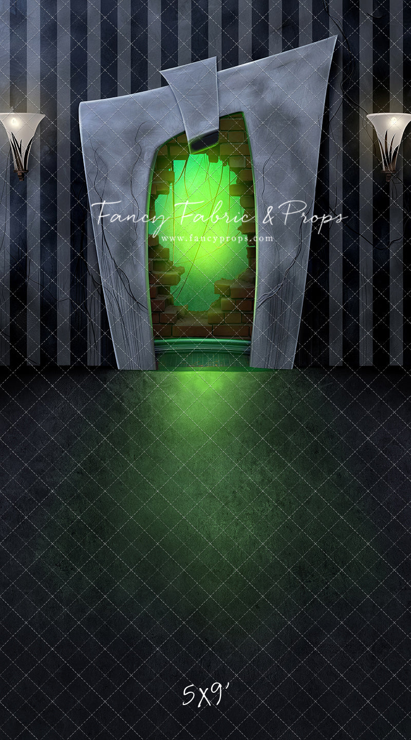 Strange & Unusual Fireplace - With Sweep Option