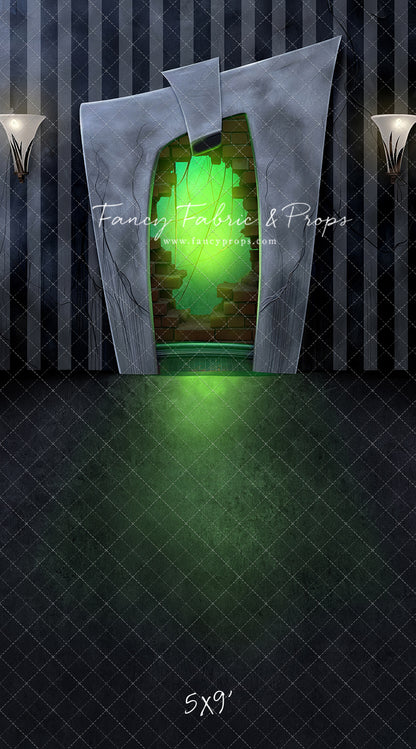 Strange & Unusual Fireplace - With Sweep Option