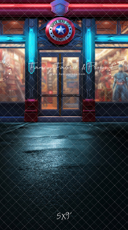 Super Hero City Comics - With Sweep Option