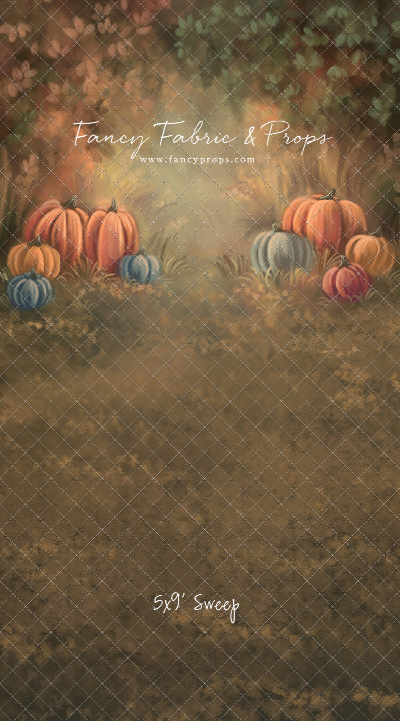 Autumn Pumpkin Paradise - With Sweep Option