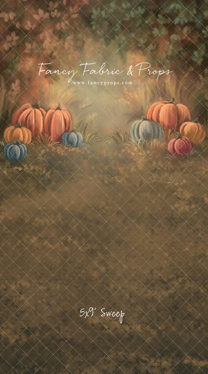 Autumn Pumpkin Paradise - With Sweep Option