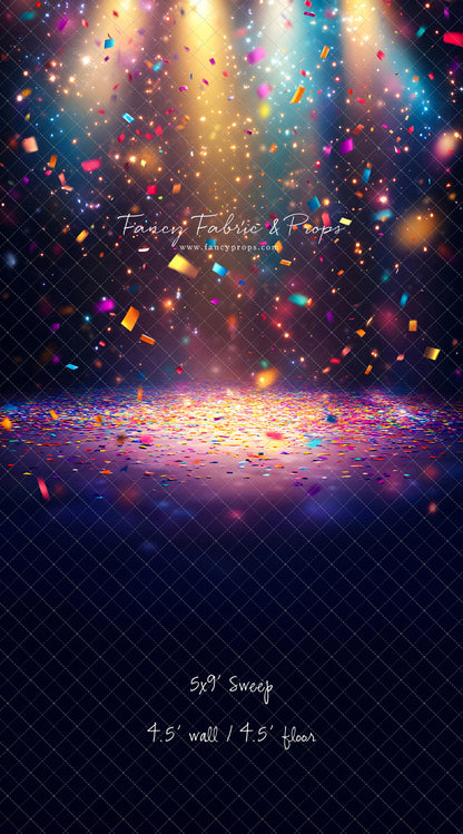 Confetti Crown - With Sweep Option