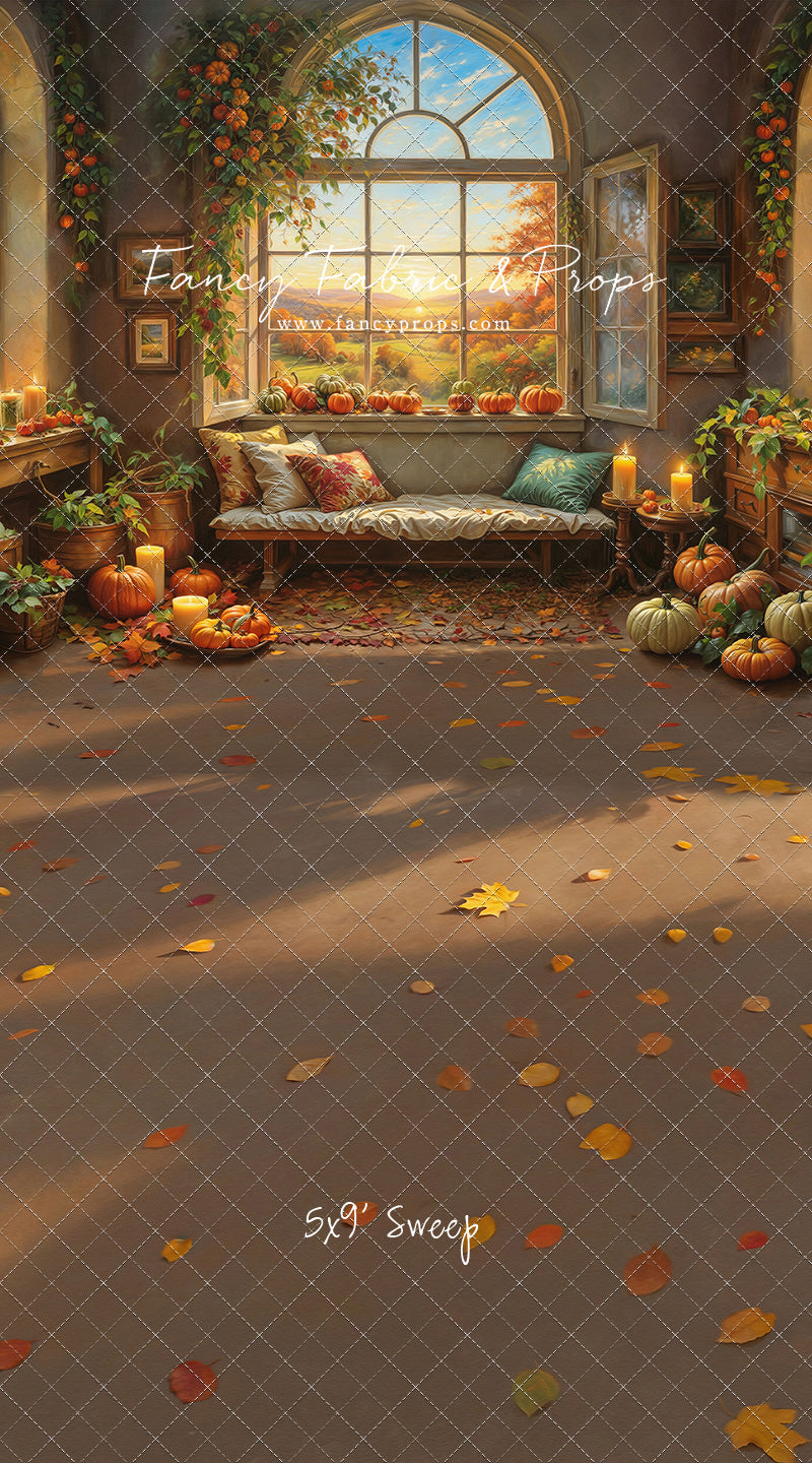 Cozy Harvest Nook - With Sweep Option