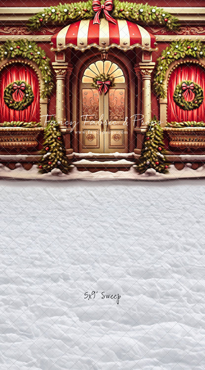 Crimson & Gilt Christmas Emporium - with Sweep Option