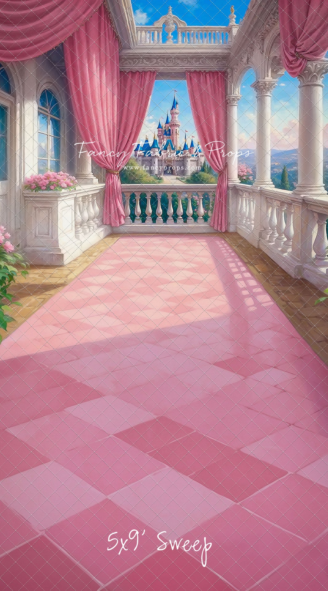 Enchanted Castle Overlook - With Sweep Option