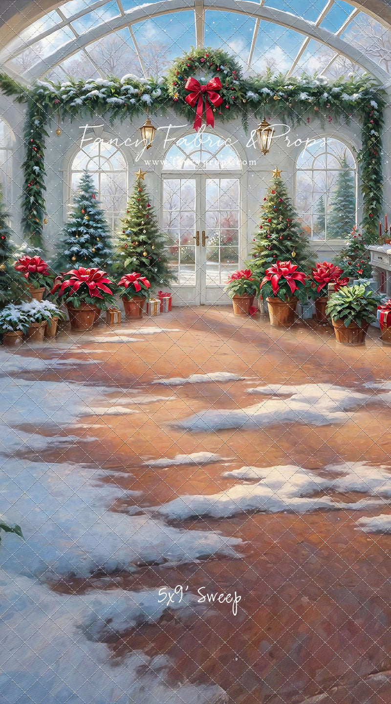Enchanted Winter Conservatory - With Sweep Option