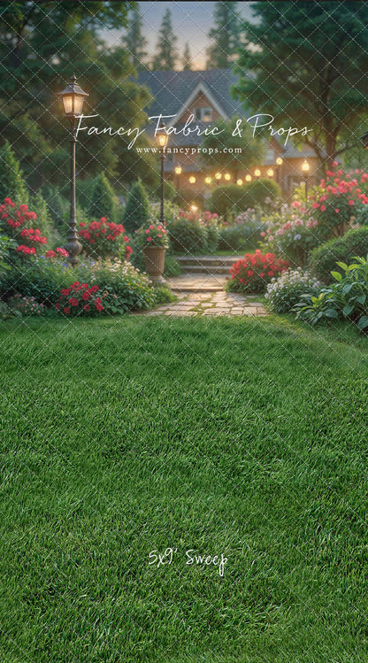 Festive Floral Path - With Sweep Option